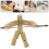 Bamboo Puppet Kit 2Pcs Cognitive Toy 9