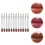 12 Farben Lippenkonturenstift Set Make-up Kosmetikstift 10
