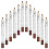 12 Farben Lippenkonturenstift Set Make-up Kosmetikstift 11