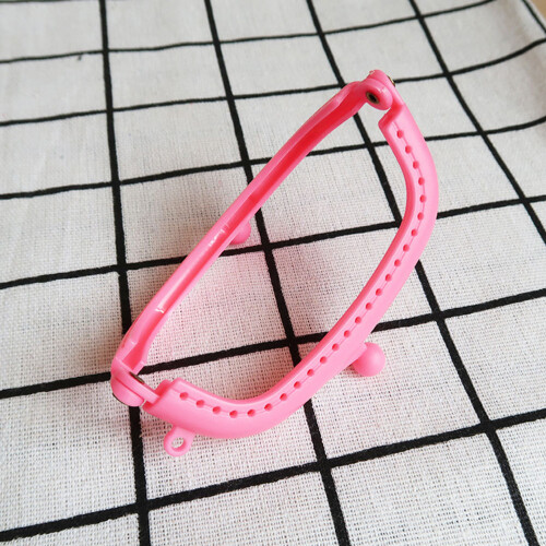 Purse Frame Sluitingen Roze Plastic Voor Knutselliefhebbers 1 Pack 2