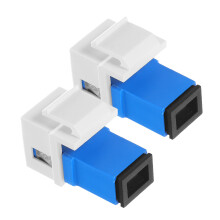 2St Multi St Fiber Optic Adapter Voor Dataoverdracht En