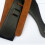 Gitarren-Ledergurt, schwarzer, handgenähter Rand, 9
