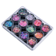 Sequinierte Body Gels Set 12 Farben Für Gesicht Und Körper