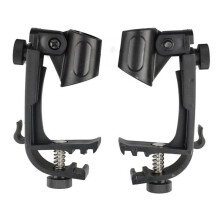 2Pcs Drum Mikrofon Clip Kunststoff Drums Set Rim
