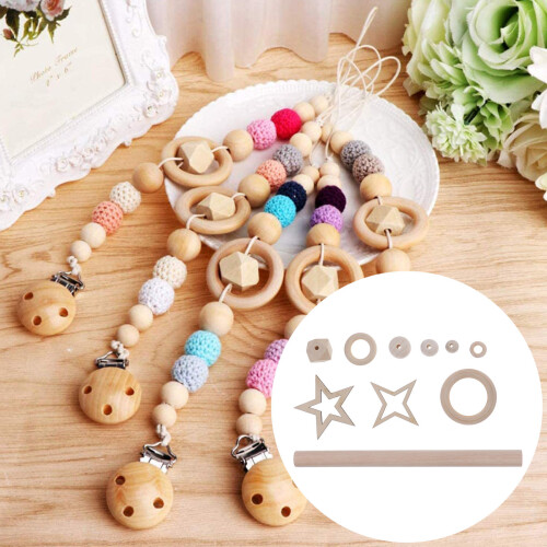 1 Set Weefgetouw Handgeweven Kralen Ringen 2