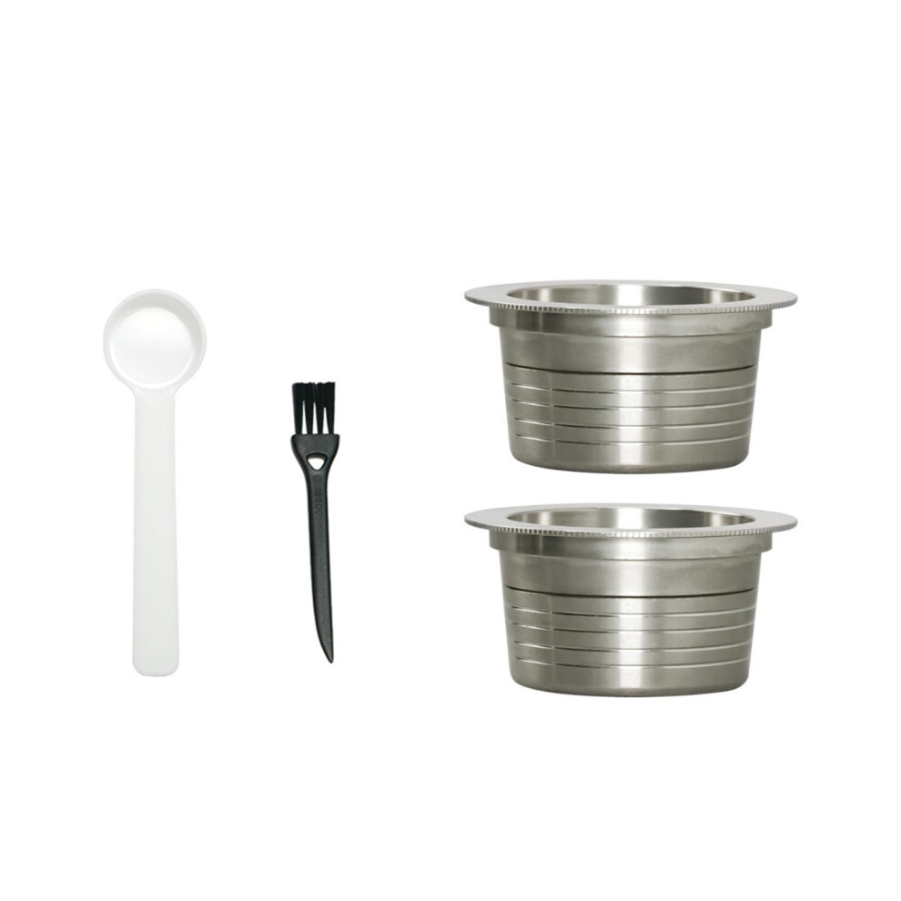 Coffee Pods Filter For Various Machines-2 Filters With Spoon 7754000919499