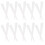 100 Stuks Aromatherapie Geurstestpapier Parfumteststrips (Wit) 4
