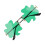 1Paar Feestglazen St. Patrick's Accessoire 7