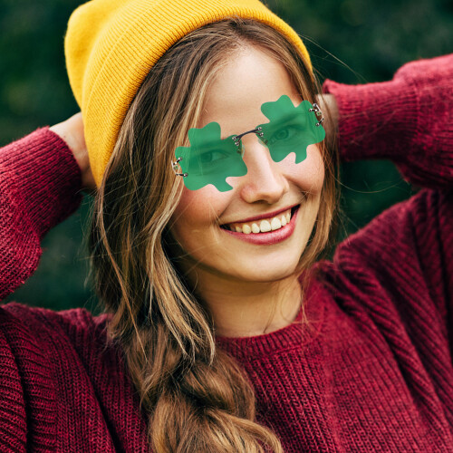 1Paar Feestglazen St. Patrick's Accessoire 2