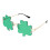 1Paar Feestglazen St. Patrick's Accessoire 6