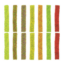 14Pcs Assorted Color Mini Plant Shrubs Sponge for Diorama Scenery