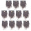 24 Sets Gnome Doll Making Material Cartoon Beards DIY Props 1