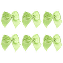 100 Stuks Lint Bows Handgemaakte Haaraccessoires Lichtgroen