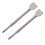 plano hexagonal 14x250x40 mm para taladro percutor, 2 uds 6