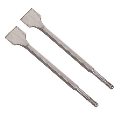 plano hexagonal 14x250x40 mm para taladro percutor, 2 uds 2