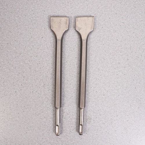 plano hexagonal 14x250x40 mm para taladro percutor, 2 uds 1