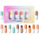 4 Sets Women Lipstick Makeup Set Pill Shaped Mini Capsules 9