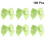 100 Stuks Lint Bows Handgemaakte Haaraccessoires Lichtgroen 10