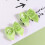 100 Stuks Lint Bows Handgemaakte Haaraccessoires Lichtgroen 4