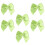 100 Stuks Lint Bows Handgemaakte Haaraccessoires Lichtgroen 6