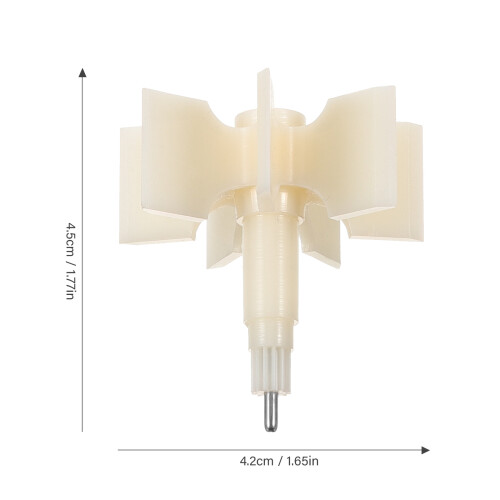 Precision Plastic Impeller for Utility Transfer Pump Replacement 2