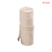 Rideau Ă crayons en toile Ă 12/24/36/48/72 trous, sac Ă -48 trous