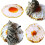 Raindrops Fried Egg Design Pet Blanket Soft Fun For Cat Beds 1