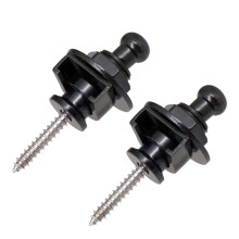 2Pcs Gitarre Strap Taste Ende Peg Skid Proof