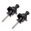 2Pcs Gitarre Strap Taste Ende Peg Skid Proof 1