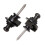 2Pcs Gitarre Strap Taste Ende Peg Skid Proof 3
