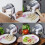 Healthy Noodles Maker Manual Cranks Device With Interchangeable 7