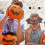 1Set Plastic Feestbril Met Haarband En Oorbellen Decor 4