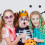 1Set Plastic Feestbril Met Haarband En Oorbellen Decor 5