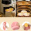 Round Silicone Cake Pan For Baking Dishwasher Safe Easy-Grey 6