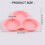 Round Silicone Cake Pan For Baking Dishwasher Safe Easy-Grey 3