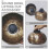 2pcs Black Rubber Suction Handles for Singing Bowls Convenient Tool 7