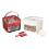 Push Button Ice Tray System With Odor Resistant Storage-White 2
