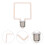 Led-Lampe Linear E27 Sockel Dekorative Haushaltslampe 3