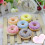Pu Simulation Creme Donut Kuchen Für Rot 11