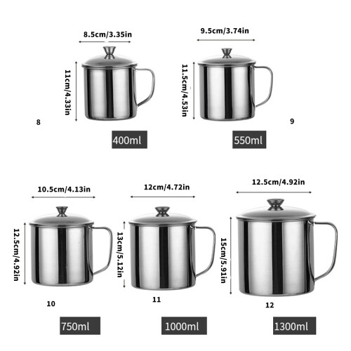 Stainless Steel Mug Heat Retention Technology Drinking Cup-11 2