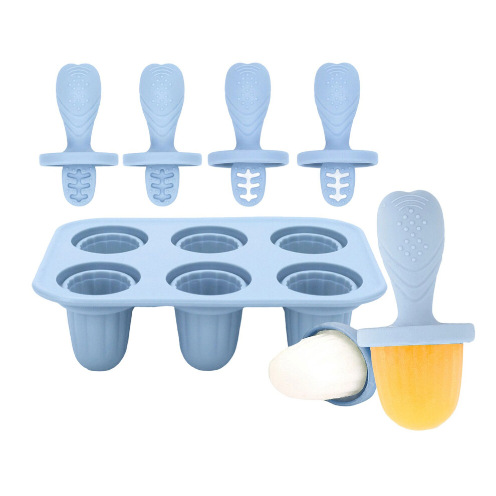 Efficient Infant Teething Relief Ice Cubes- Model C Gray/Blue