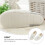 1 pair snowflake print plush warm thick-soled slippers for home 11