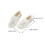 1 pair snowflake print plush warm thick-soled slippers for home 4