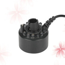 LED Aquarium Reptile Mist Maker Humidifier (Black)
