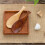 Capricious Fish Design Wooden Scoops Long Handle Kitchen-B 5