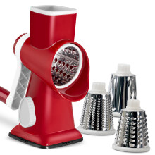 Functional Rotary Kitchen Gadget Comprehensive Slicers-Red