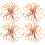 Raindrops Elastic Band Orange Heavy Duty For General Users 1 Set 8