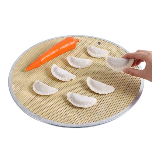 2Pcs Non-Stick Dumpling Tray Double Sided Food Storage 2