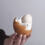 Ceramic Hedgehog Eggs Cup Nontoxic Succulents Plant-White 6