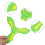 Kids Boomerang Toy Three Returning Plaything 7